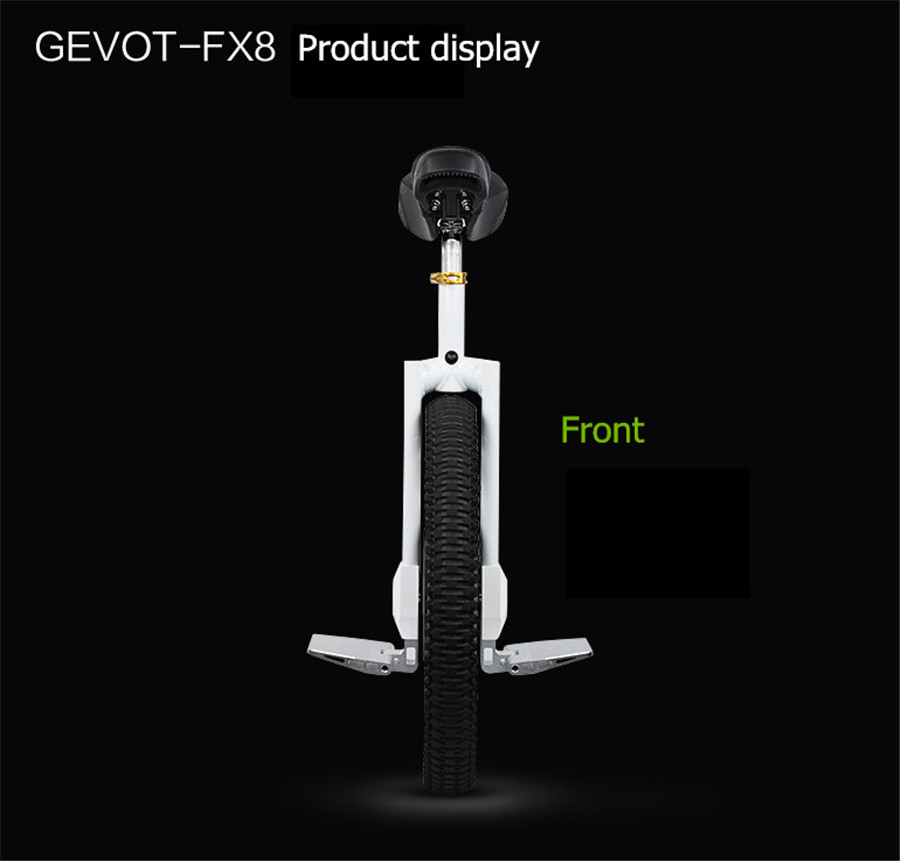 Sport balance car Mg Al alloy electric unicycle GEVOT-FX8 balanced car