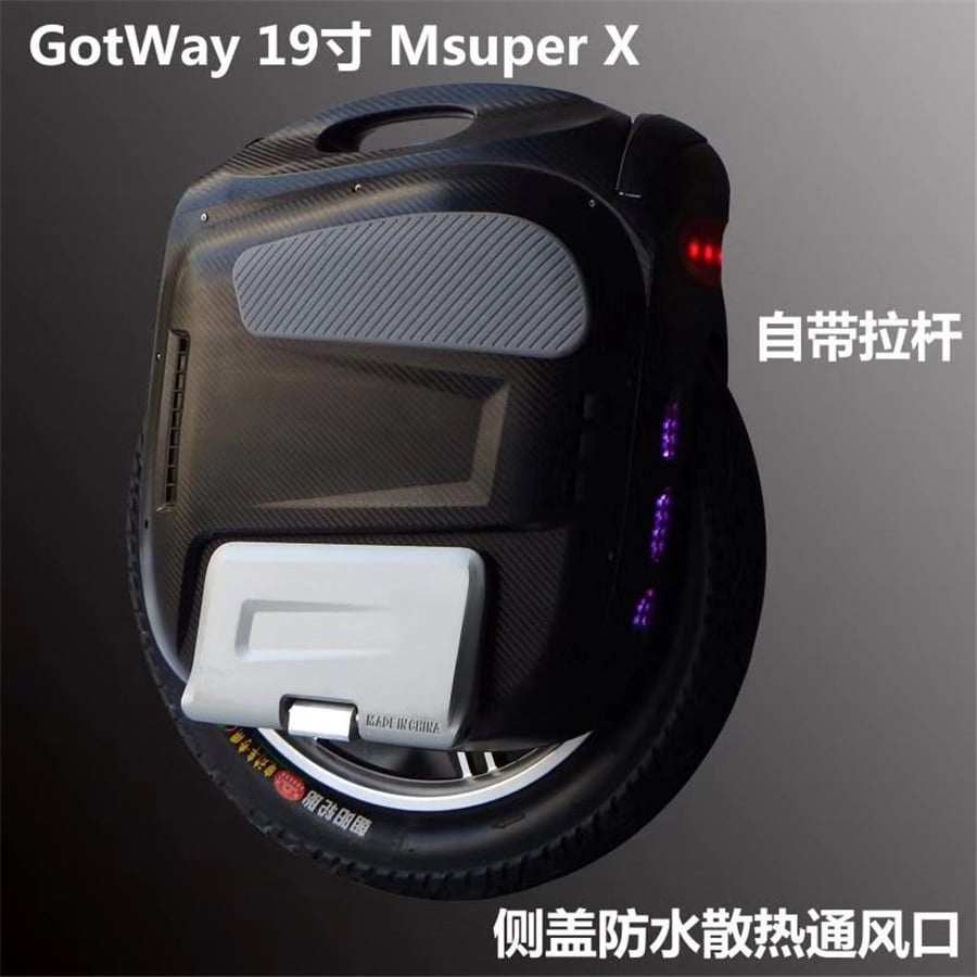Newest Gotway Msuper X 19inch Electric unicycle self-balancing scooter one wheel 2000W motor,Nesest motherboard