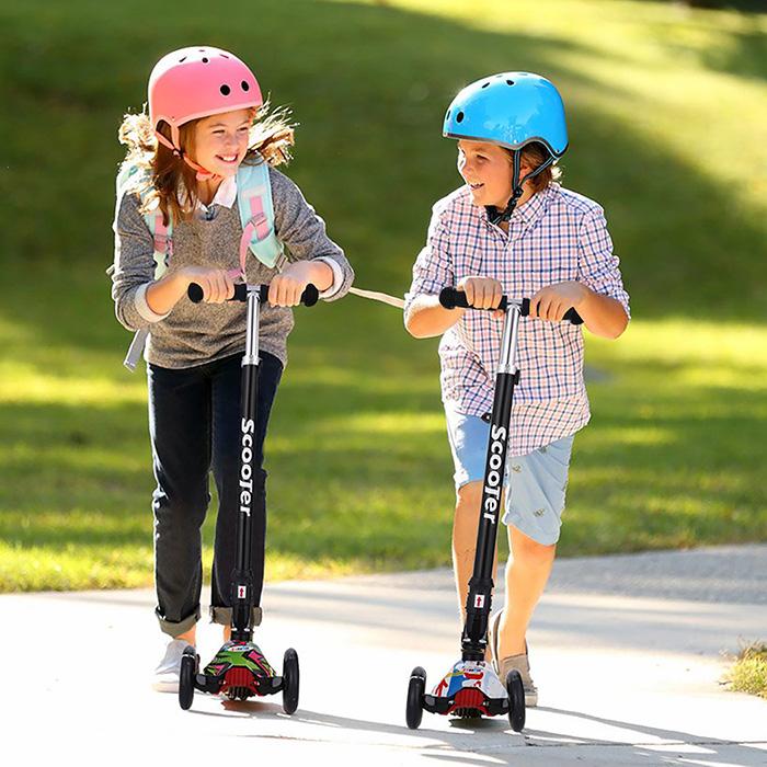 Brand New Aluminum Alloy Kick Scooter Boys Girls Adjustable Height Kids Scooter Tricycle Stroller Trottinette Enfant