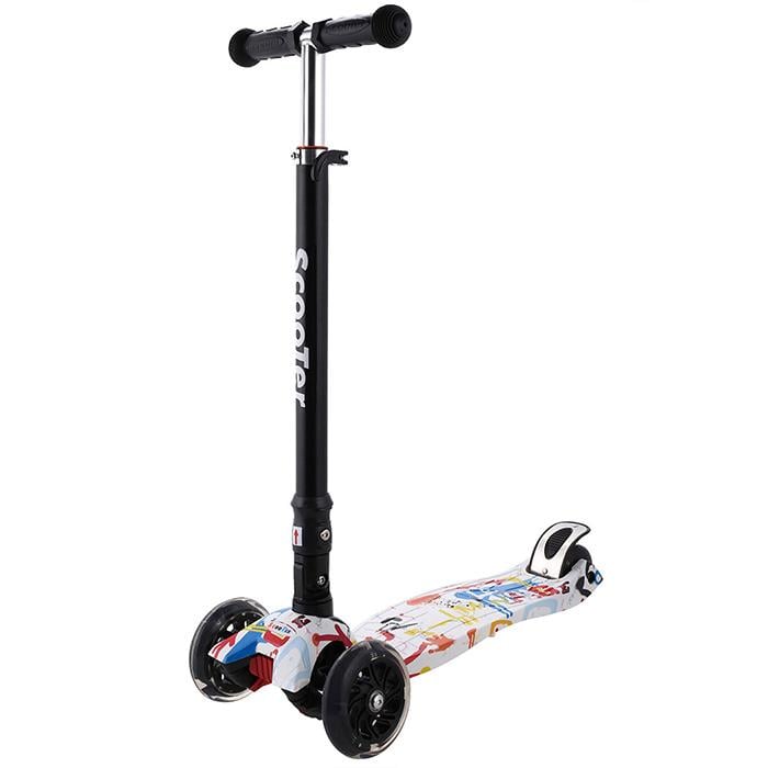 Brand New Aluminum Alloy Kick Scooter Boys Girls Adjustable Height Kids Scooter Tricycle Stroller Trottinette Enfant