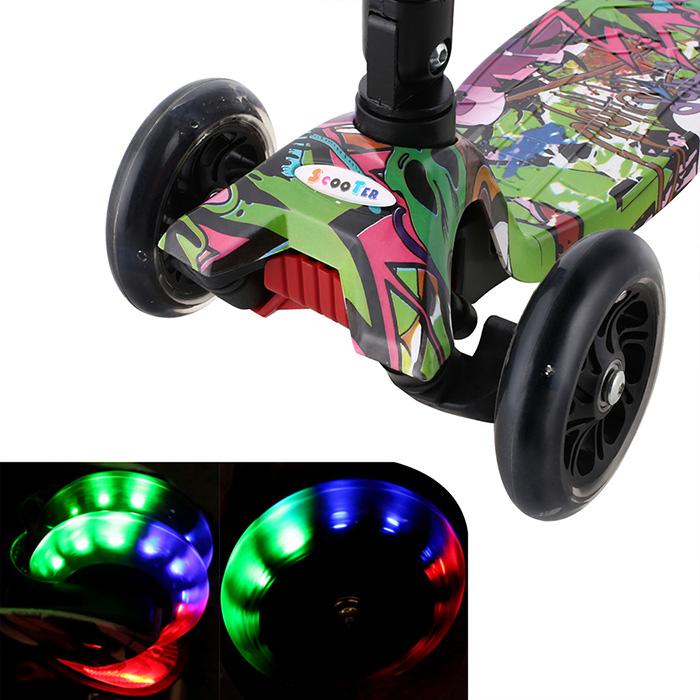 Brand New Aluminum Alloy Kick Scooter Boys Girls Adjustable Height Kids Scooter Tricycle Stroller Trottinette Enfant