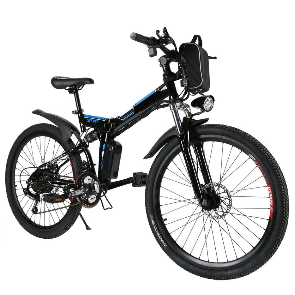 New Mountain Bike 26inch 36V Foldable Electric Power Mountain Bicycle with Lithium-Ion Battery ebike EU Plug Electric bike