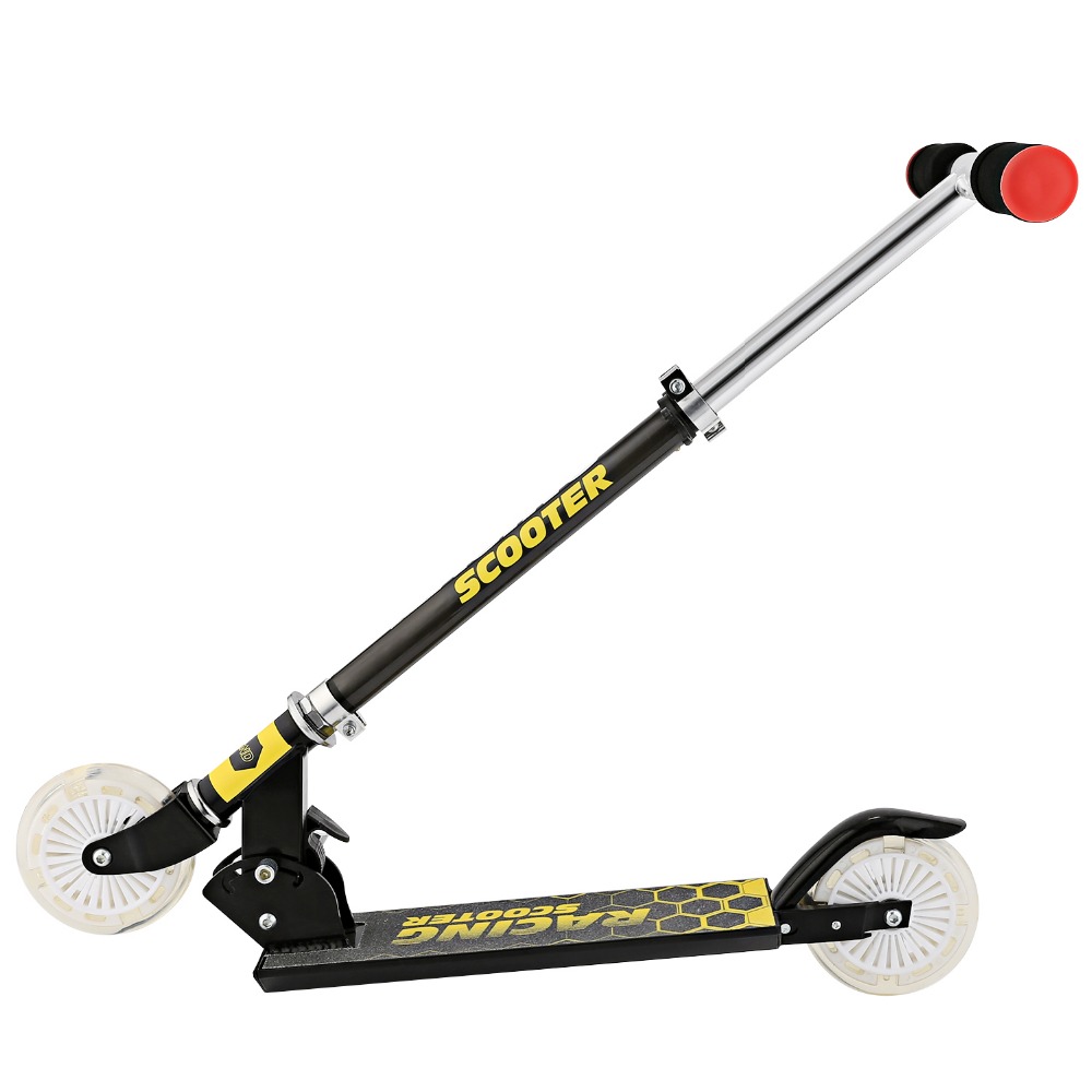 ANCHEER New Aluminum Alloy Kick Scooter Flashing 2 Wheel Scooter Adjustable Height Best Gifts for Children Unisex Foot Scooters-in Kick Scooters,Foot Scooters from Sports & Entertainment on Aliexp