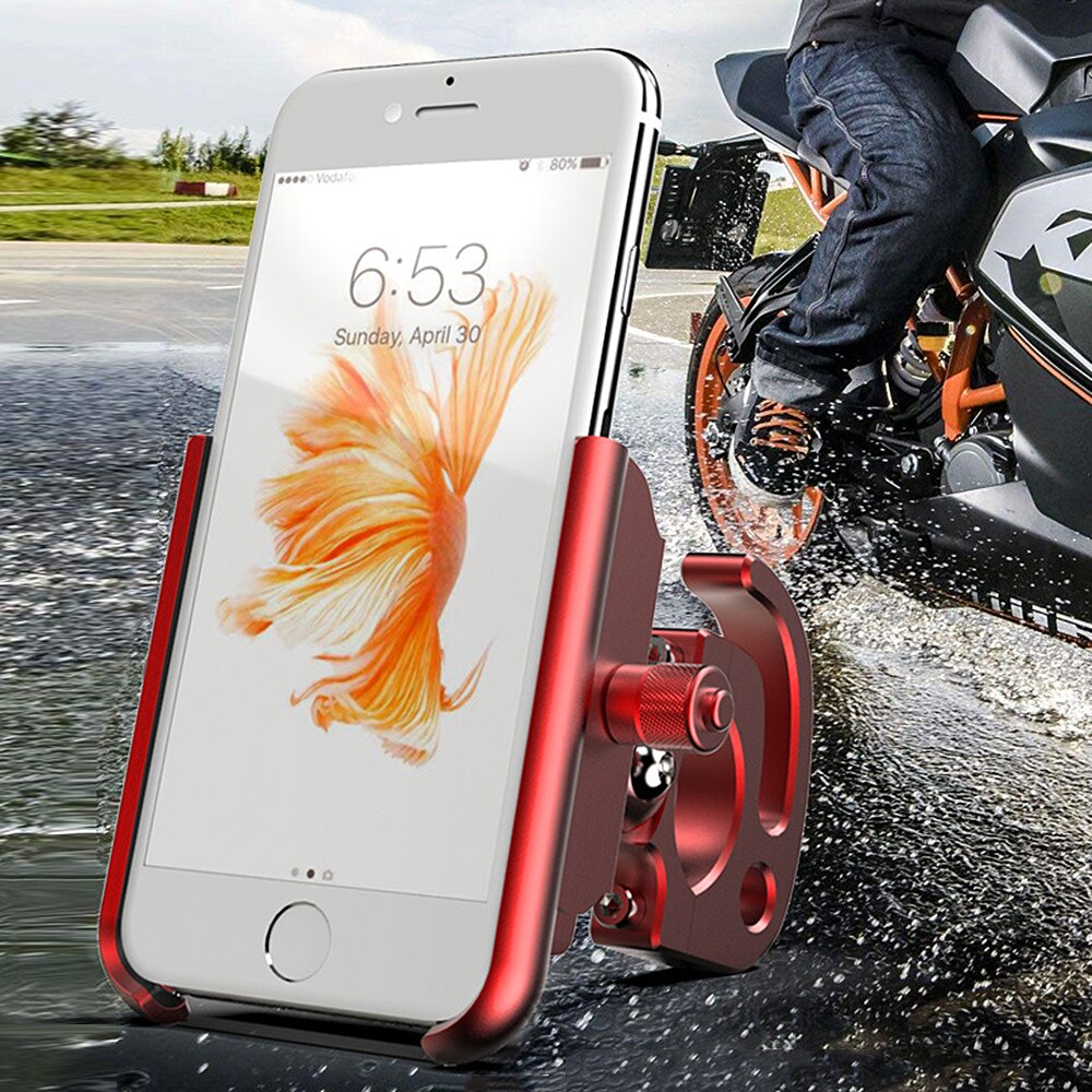 2018 New MTB Cycling Road Bike Phone Holder Aluminum Alloy 360 Degree Rotation Bicycle Mobile Phone Holder Drop ship Support-in Bicycle Rack from Sports & Entertainment on Aliexpress.com | Alibaba