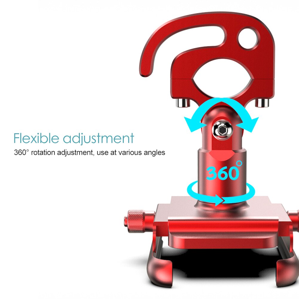 2018 New MTB Cycling Road Bike Phone Holder Aluminum Alloy 360 Degree Rotation Bicycle Mobile Phone Holder Drop ship Support-in Bicycle Rack from Sports & Entertainment on Aliexpress.com | Alibaba