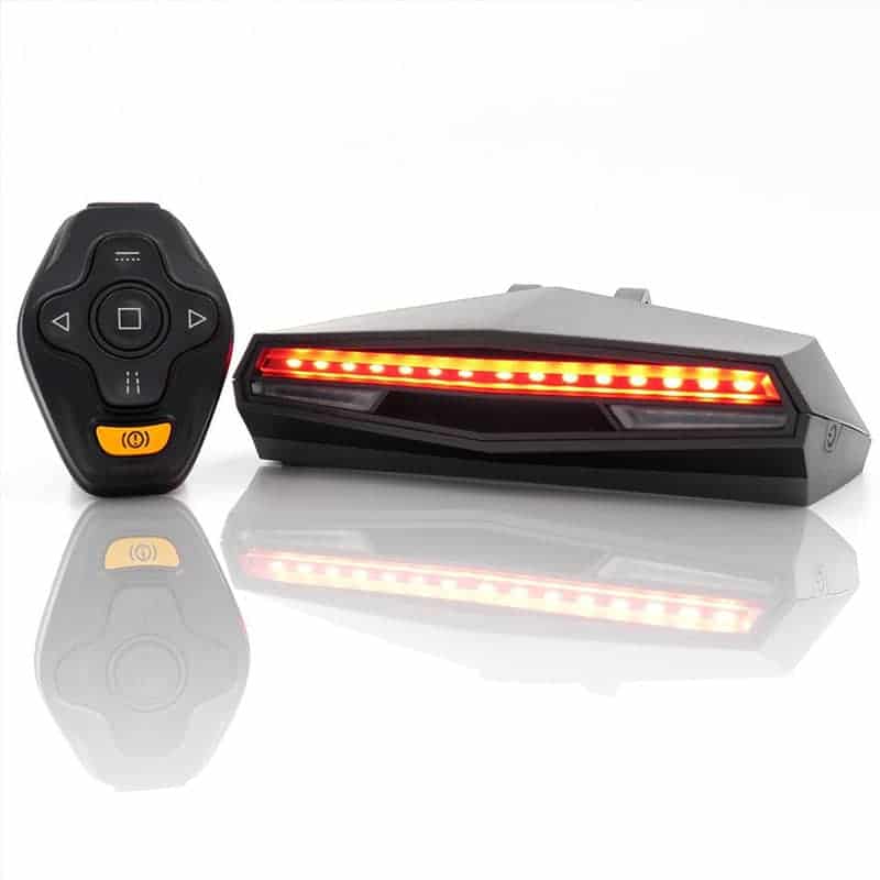 Smart accessories mountain bike remote control taillights laser turn signal bicycle safety supplies X5 taillight warning lights