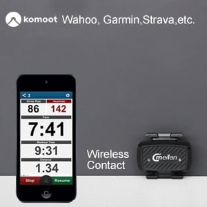 Komoot store cadence sensor