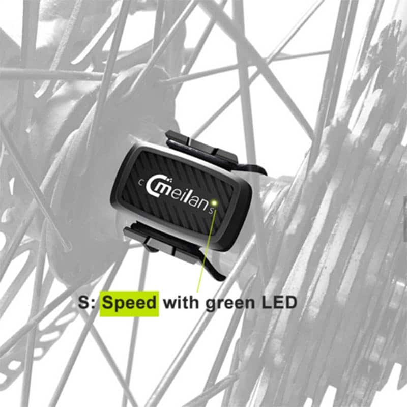 Bicycle accessories Cadence speedometer Bluetooth cycling sensor 4.0 ANT Internal rotation track Meilan C1 GIYO speed sensor