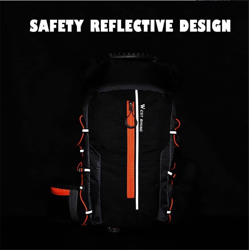 WEST BIKING Waterproof Bicycle Bag Cycling Backpack Breathable 10L Ultralight Bike Water Bag Climbing Cycling Hydration Backpack