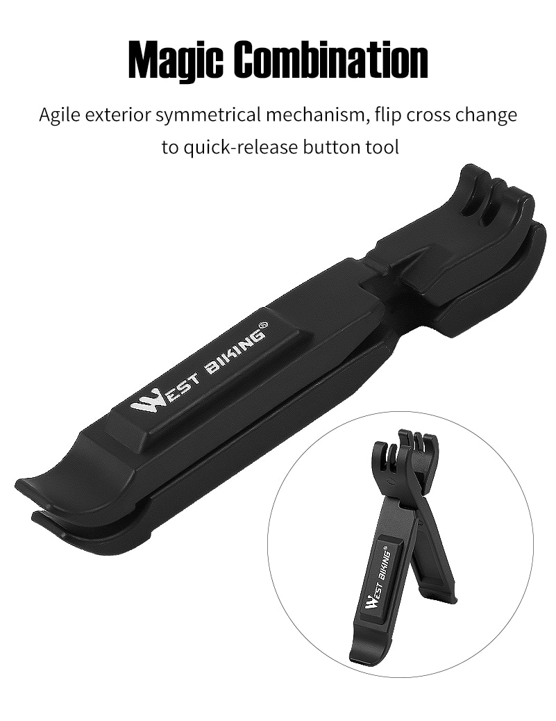WEST BIKING Bicycle Tyre Tire Lever MTB Bike Multifunctional Repair Tools Bicycle Accessories Cycling Master Link Chain Pliers