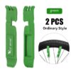 2 PCS Green Logo