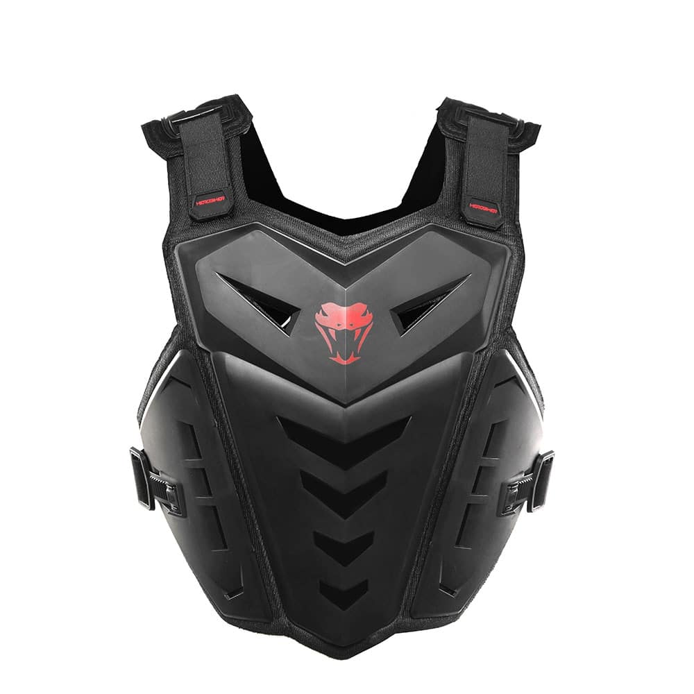 HEROBIKER Motorcycle Body Armor Motorcycle Jacket Motocross Moto Vest Back Chest Protector Off-Road Dirt Bike Protective Gear