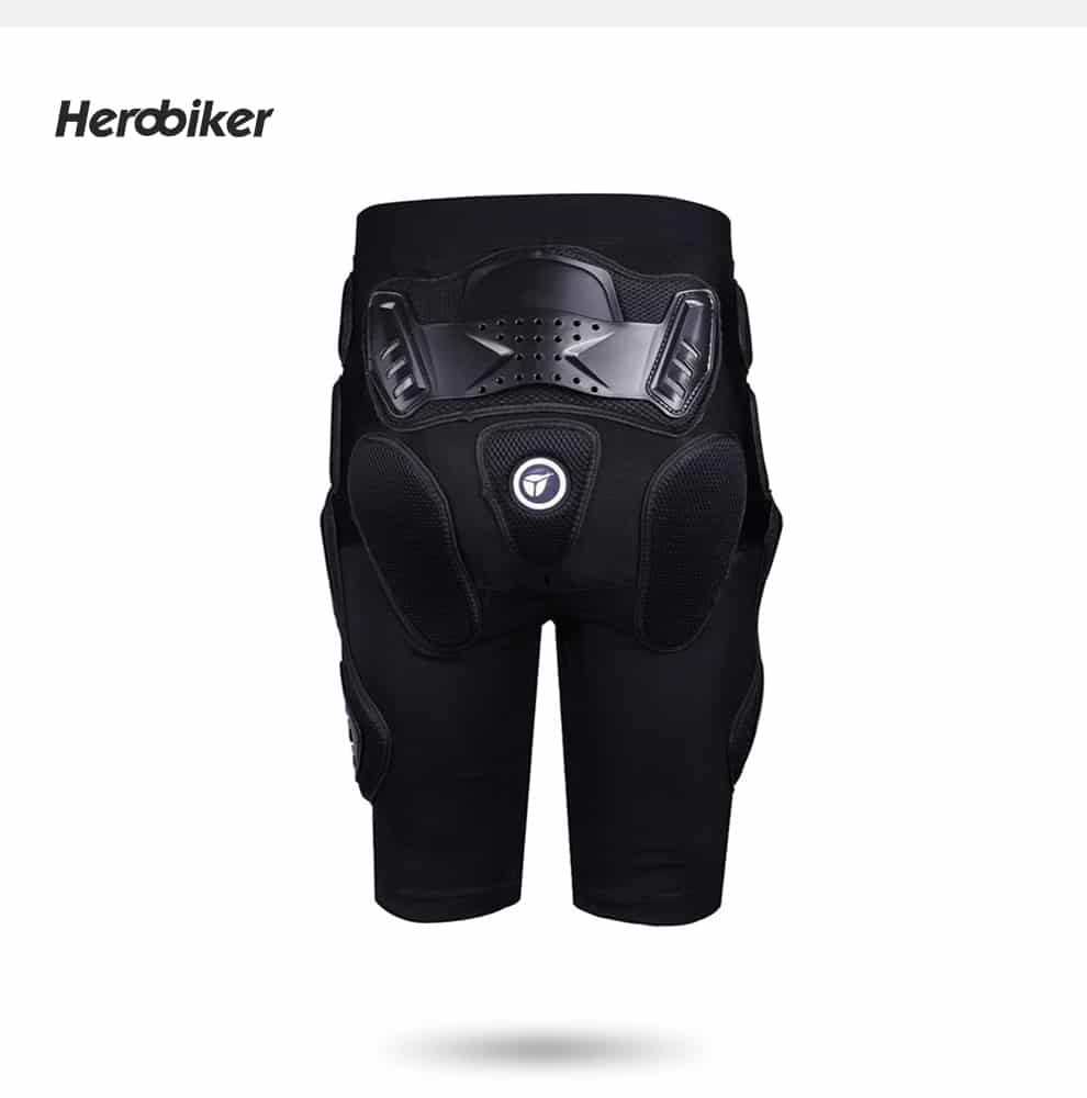 HEROBIKER Motocross Shorts Protector Motorcycle Shorts Moto Protective Gear Armor Pants Hip Protection Riding Racing Equipment