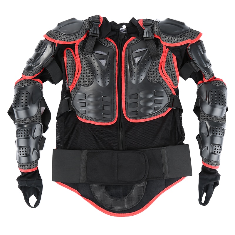 S-XXXL Size Motorcycle Professional Body Armor Jacket Spine Chest Shoulder Protection Gear Body Armor Off-road Protective Jacket