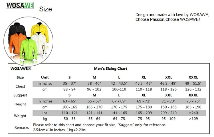 WOSAWE Windproof Cycling Jackets Men Women Riding Waterproof Cycle Clothing Bike Long Sleeve Jerseys Sleeveless Vest Wind Coat