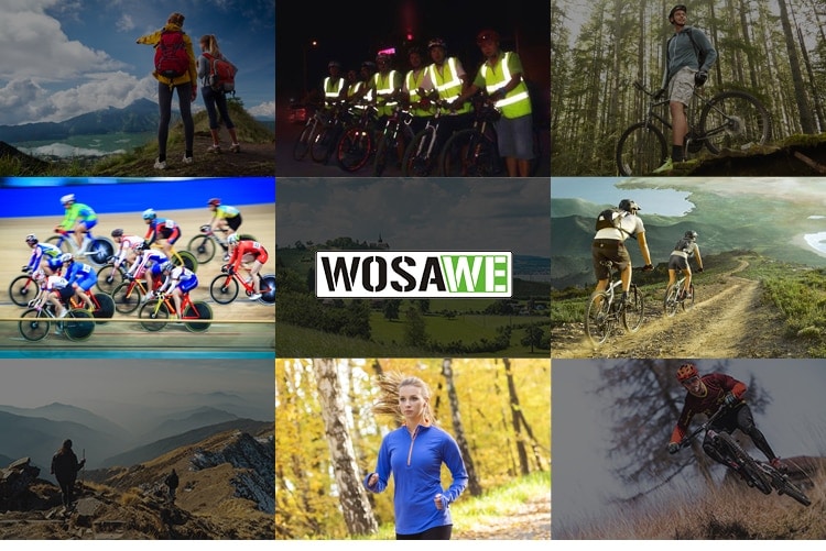 WOSAWE Reflective jacket High Visibility Jacket Water Resistance Running Waistcoat Night Riding Safety Vest MTB Cycling Clothes