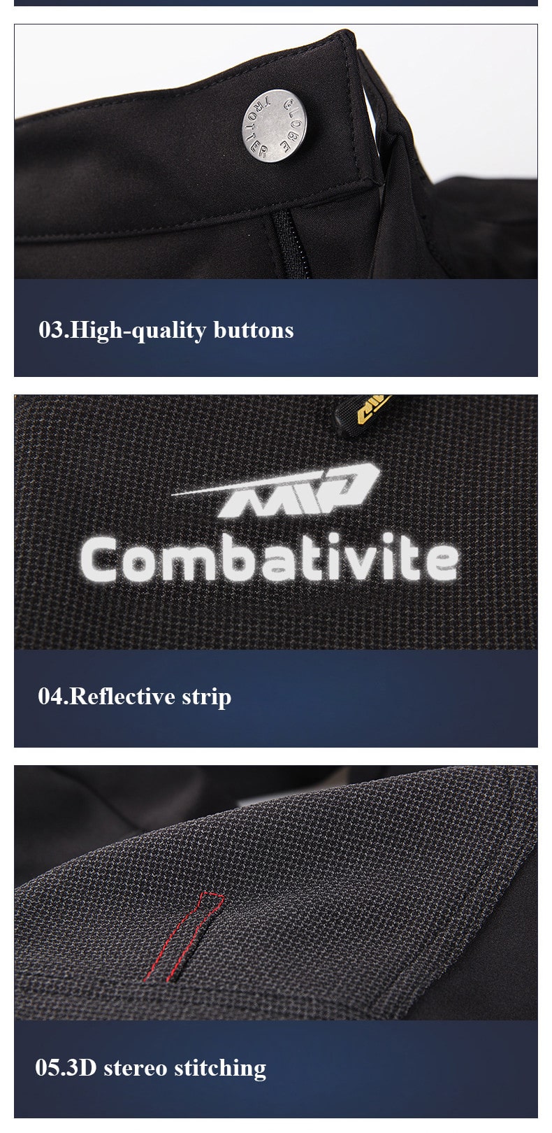 MTP Winter Long Sleeve Windproog Thermal Cycling Jacket Thicken Fleece Lined Waterproof Anti-Static MTB Road Bicycle Clothing