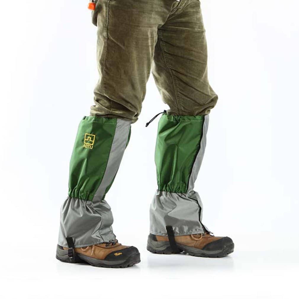 Outdoor Waterproof Snow Covers Unisex Wind-proof Skiing Trekking Gaiters Boots Shoes Covers Protection Warmer Dirt proof Legging