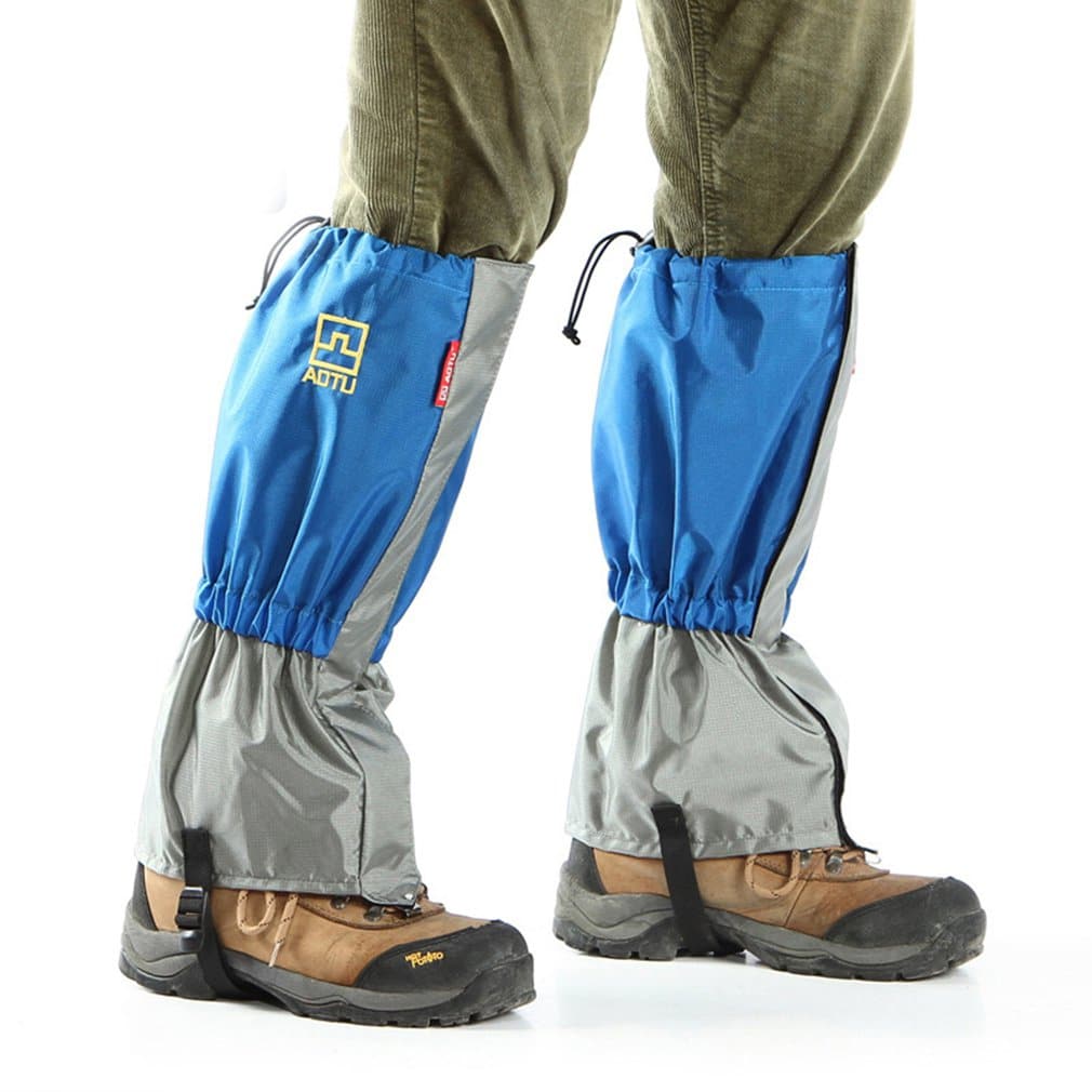 Outdoor Waterproof Snow Covers Unisex Wind-proof Skiing Trekking Gaiters Boots Shoes Covers Protection Warmer Dirt proof Legging