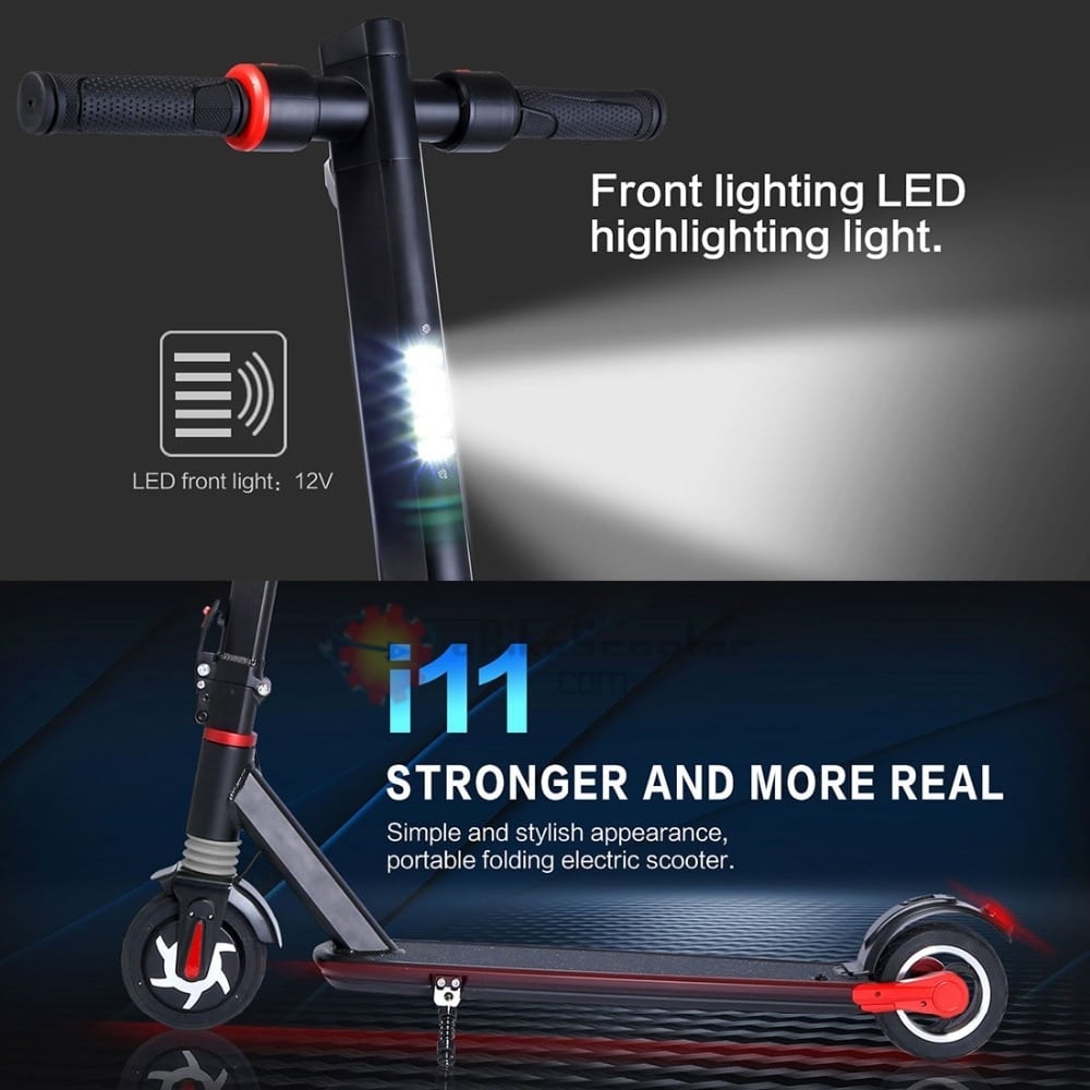 FLJ i11 New 2019 Model 24V 250W 5Ah Small lightweight scooter - e -Bikescooter