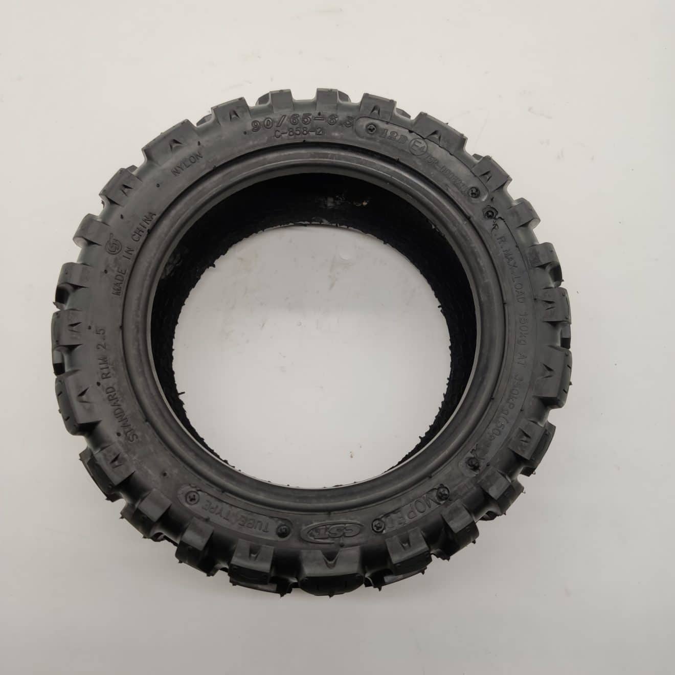 Pneumatico Fuoristrada 11 Pollici 90/65-6.5 Per Scooter Elettrico Zero 11X – Gomma Piena Antiscivolo, Resistente