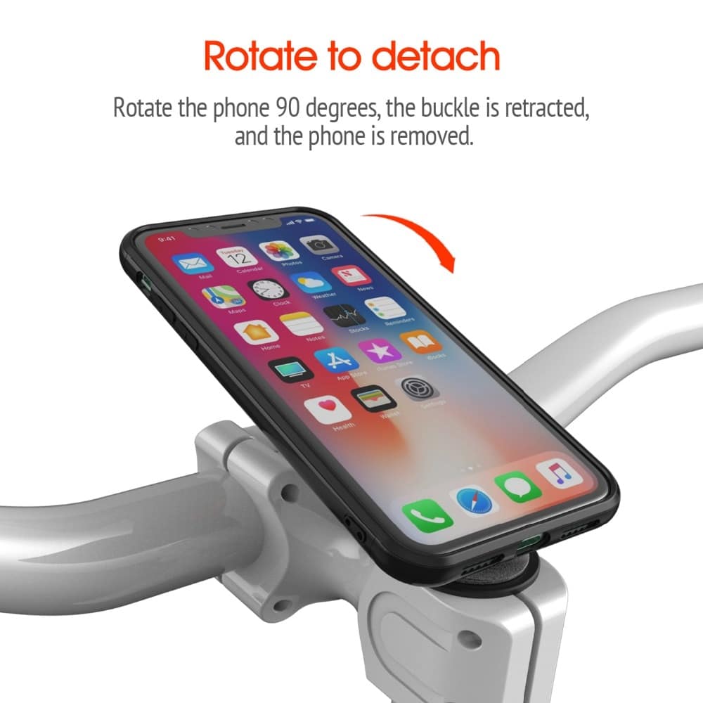 Mountain Bike Phone holder For iPhone 11 Pro XsMax 8plus 7s 6 Bicycle Handlebar Mount Cell Phone Bag Stand With Shockproof Case