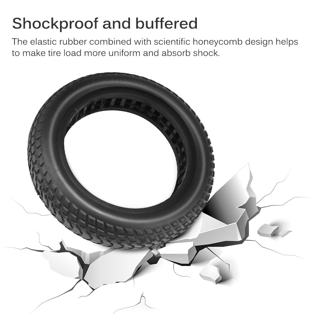 For Xiaomi M365 Electric Scooter Tires Anti Puncture Honeycomb Hollow tire Antiskid Shockabsorber Wheel Tyre Wholesale Drop ship