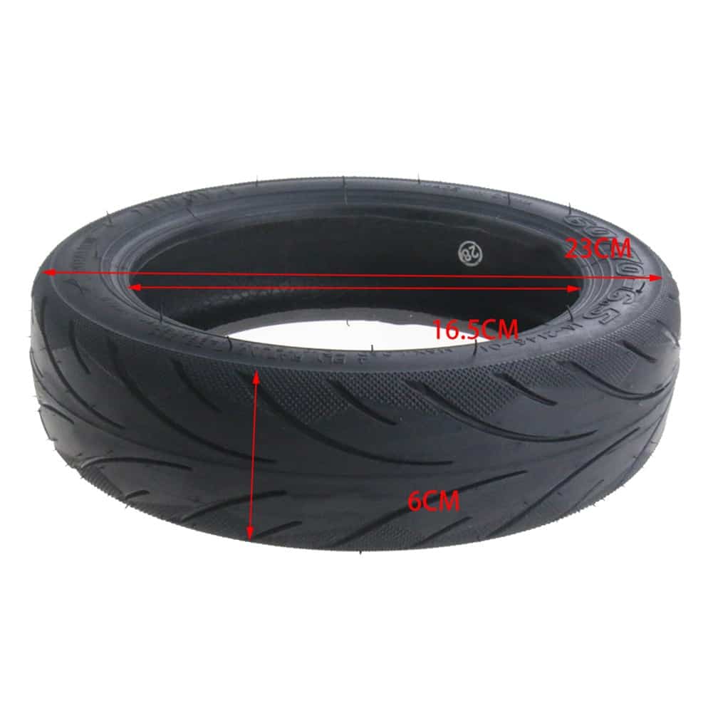 60/70-6.5 Black Vacuum Tire Anti-slip Explode Proof Tire Originally Compatible For Ninebot Max G30 Front and Rear Tires Scooter