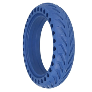 Alternative view of 8.5x2 Honeycomb Tire -Blue & Red