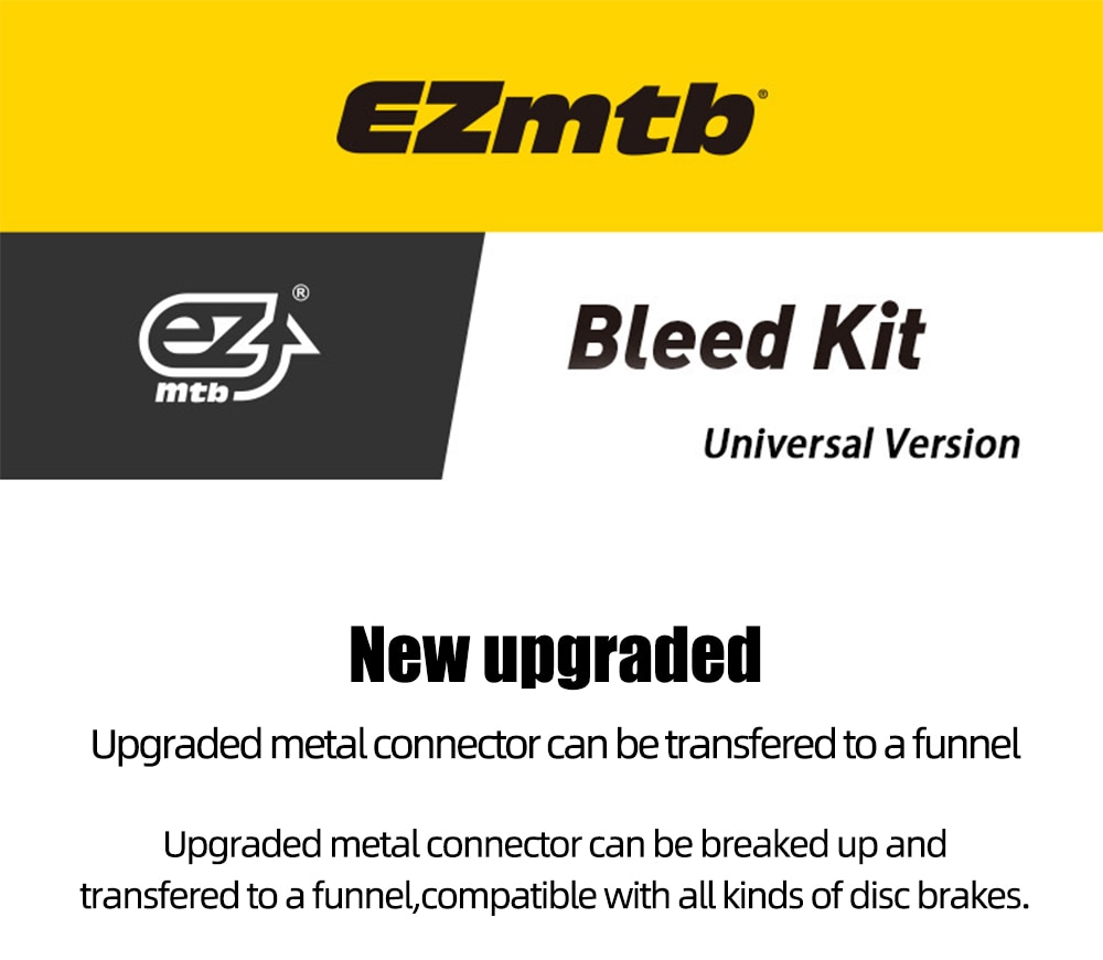 Ezmtb bleed kit Hydraulic dics brake Advanced Version for shimano&Magura&hope&tektro&sram&avid&formula&hayes bicycle brake