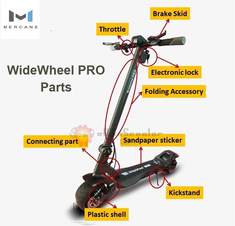 Mercane Widewheel | e-Bikescooter