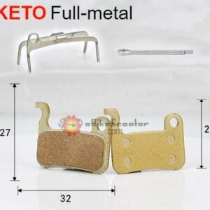 KETO full-metal brake pads
