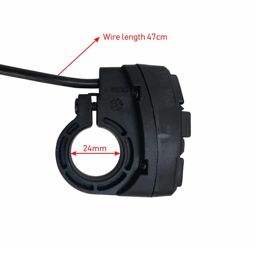 and Horn Switch #328 Turn Signal New EV Warrior Electric Bicycle Headlight
