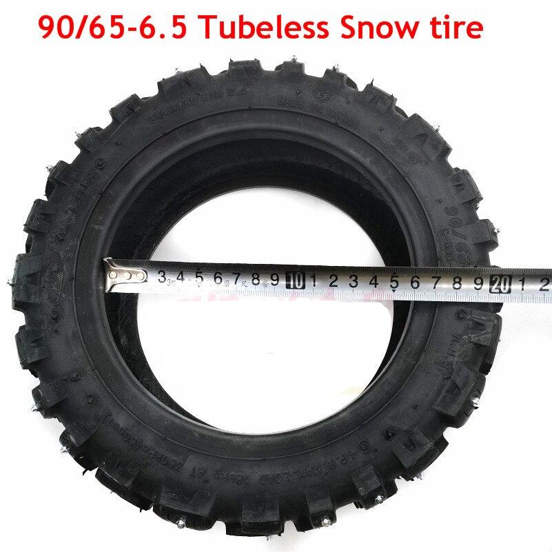 90/65-6.5 CST Vacuum Tire 11Inch Refitted for Dualtron Thunder Electric Scooter Ultra Wear-resisting Tubeless Snow Off-Road Tyre