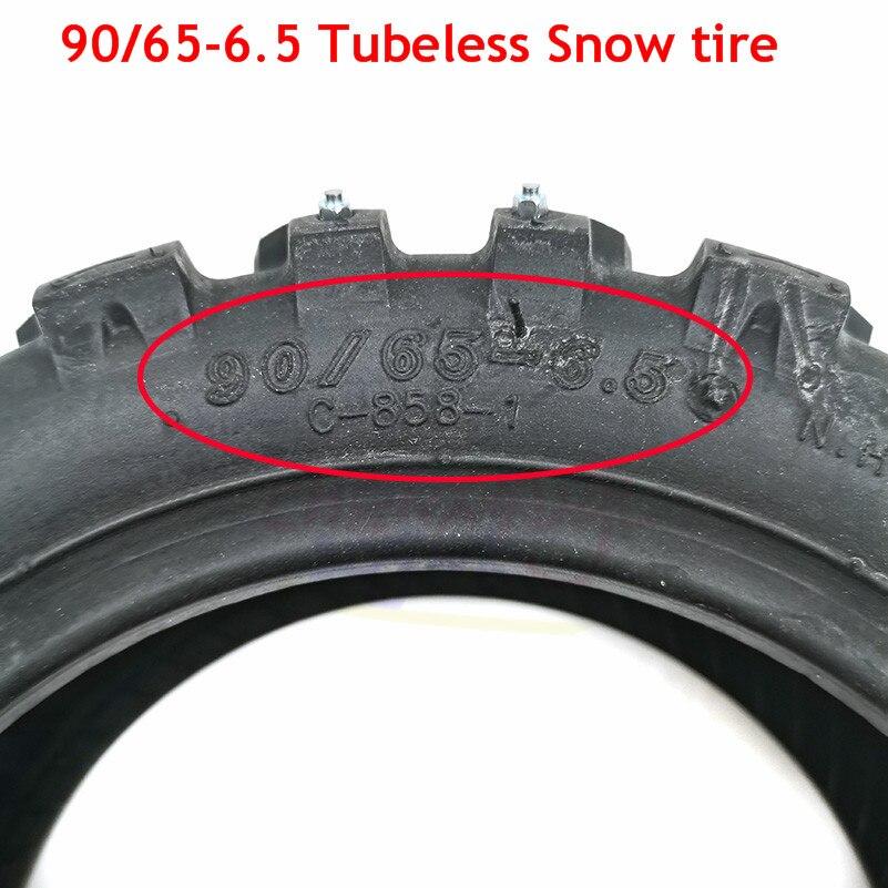 90/65-6.5 CST Vacuum Tire 11Inch Refitted for Dualtron Thunder Electric Scooter Ultra Wear-resisting Tubeless Snow Off-Road Tyre