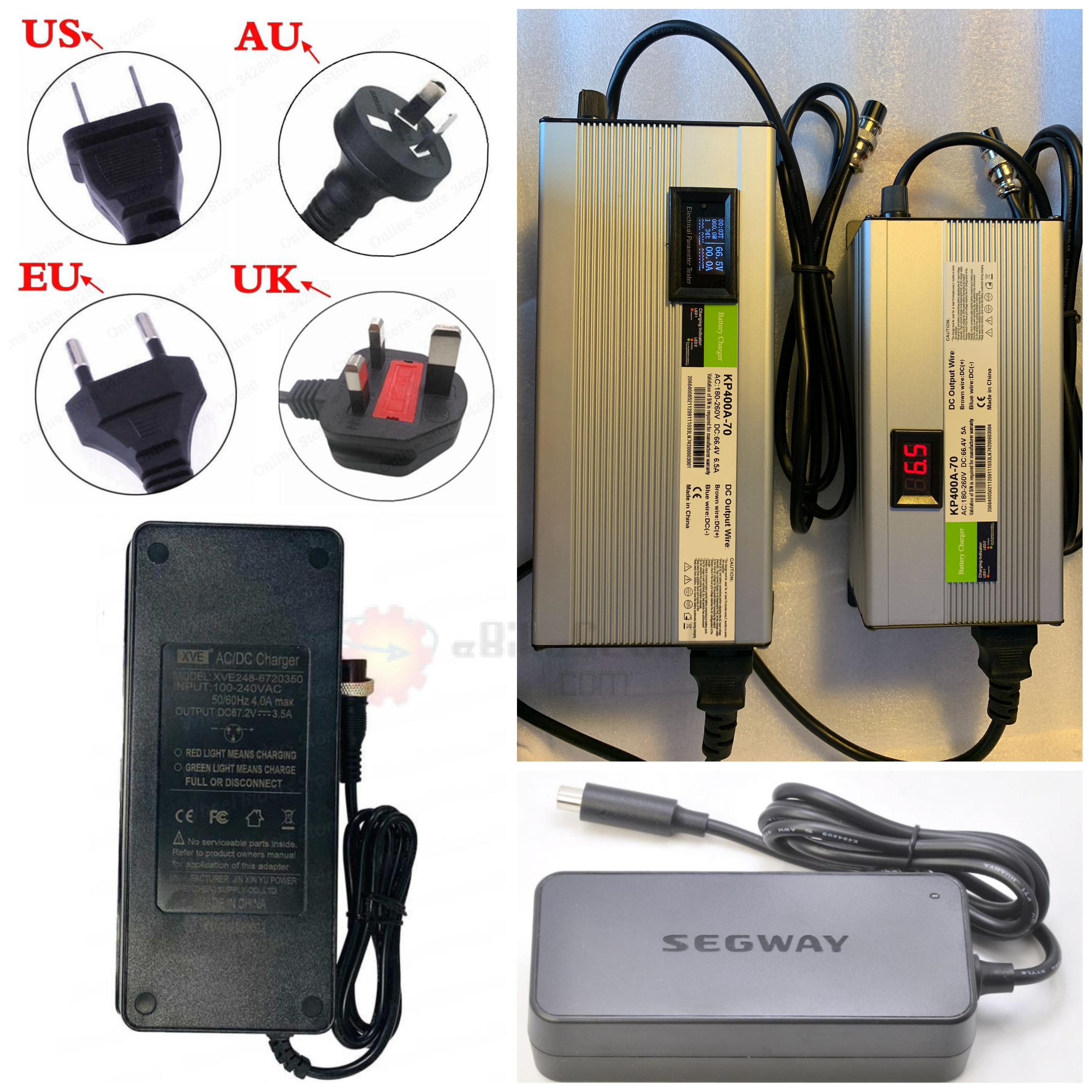 Chargers Lithium Battery-pack scooters