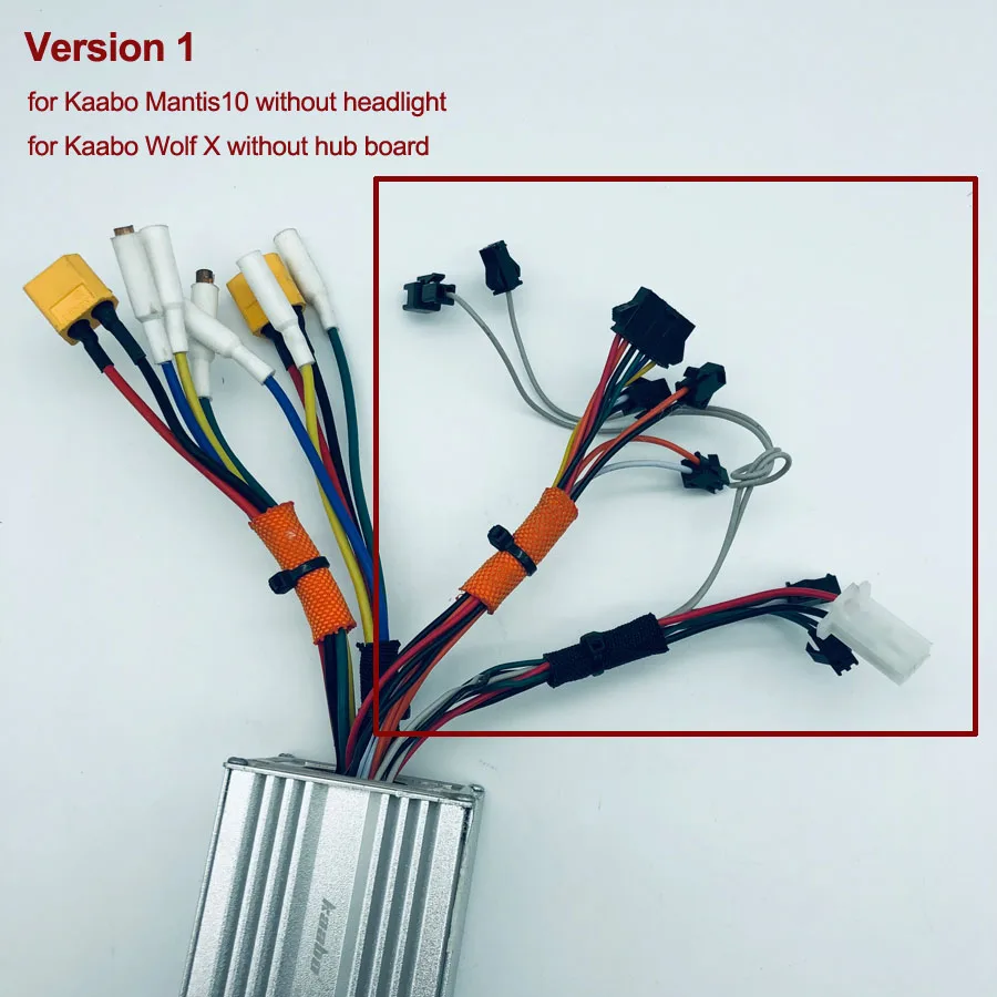 Mantis10 Wolf X 60V27A Compact Controller 60V 27Ah *2 Minimotors Version for Kaabo Mantis 10inch Wolf X Dual Electric Scooter