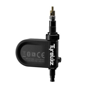 Alternative view of QUARQ TyreWiz Air pressure sensor Presta valves, works with tubeless sealant Black