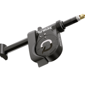 Alternative view of QUARQ TyreWiz for 303 Firecrest Air pressure sensor- Presta valves, works with tubeless sealant